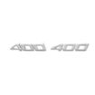 Picture of 1970-1972 Full-Size Chevrolet Front Fender Emblem, “400”, Sold as a Pair