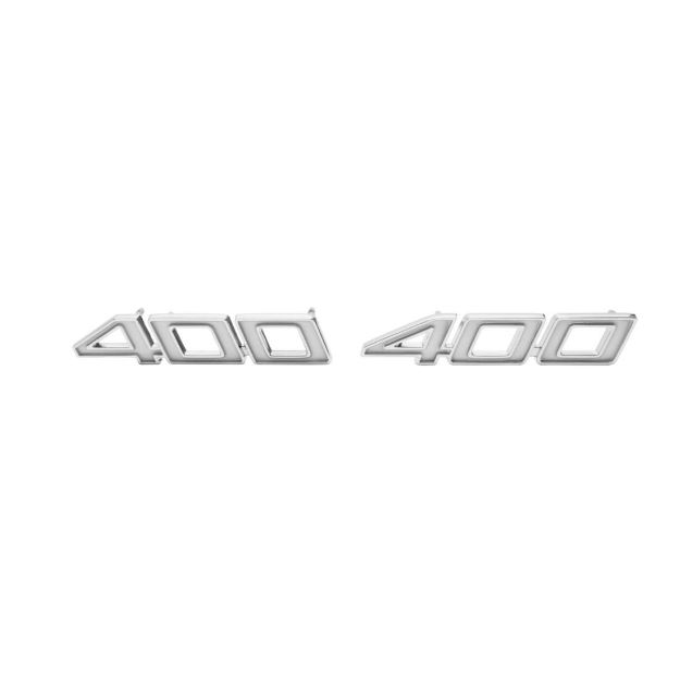 Picture of 1970-1972 Full-Size Chevrolet Front Fender Emblem, “400”, Sold as a Pair