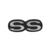 Picture of 1971-1972 Chevelle Rear Bumper Emblem, “SS”, Sold as Each