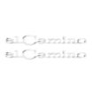 Picture of 1968-1969 El Camino Rear Quarter Emblem, “El Camino”, Sold as a Pair