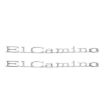 Picture of 1970 El Camino Front Fender Emblem, “El Camino”, Sold as a Pair
