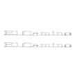 Picture of 1971-1975 El Camino Front Fender Emblem, “El Camino”, Sold as a Pair