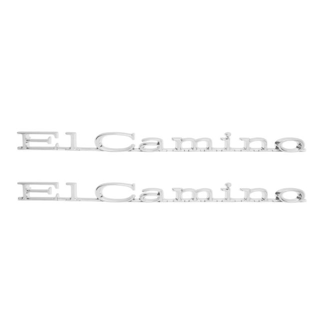 Picture of 1971-1975 El Camino Front Fender Emblem, “El Camino”, Sold as a Pair