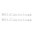 Picture of 1971-1975 El Camino Front Fender Emblem, “El Camino”, Sold as a Pair