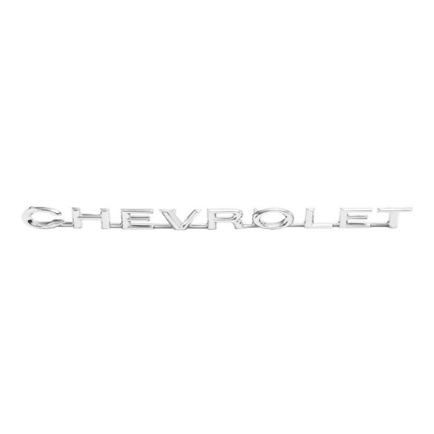 Picture of 1970-1972 El Camino Tailgate Emblem, “Chevrolet”, Sold as Each