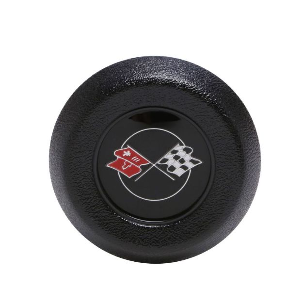 Picture of 1969-1975 Corvette Assembled Horn Button with Tilt and Telescopic, White