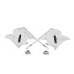 Picture of 1958-1960 Corvette Front Fender X-Flag Emblem, Sold as a Pair
