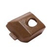 Picture of 1973 Corvette Rear View Mirror Bracket Cover, Dark Saddle, Sold as Each