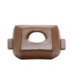 Picture of 1973 Corvette Rear View Mirror Bracket Cover, Dark Saddle, Sold as Each