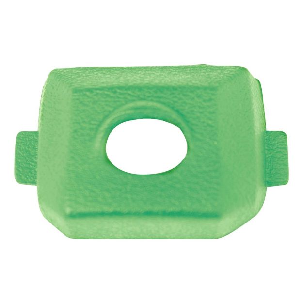 Picture of 1976 Corvette Rear View Mirror Bracket Cover, Blue/Green, Sold as Each