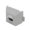 Picture of 1976 Corvette Rear View Mirror Bracket Cover, Smoke Grey, Sold as Each