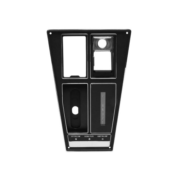 Picture of 1969 Corvette Console Plate Assembly, Automatic, Air, Sold as Each