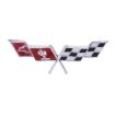 Picture of 1979 Corvette Gas Lid X-Flag Emblem, Sold as Each