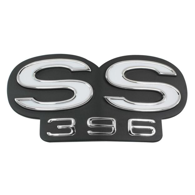 Picture of 1968 Camaro Grille Emblem, “SS 396”, Standard, Sold as Each