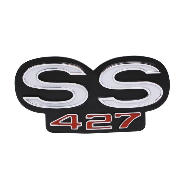Picture of 1968 Camaro Grille Emblem, “SS 427”, Standard, Sold as Each