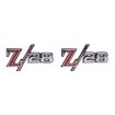 Picture of 1969 Camaro Front Fender Emblem, “Z-28”, Sold as a Pair