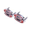 Picture of 1969-1972 Camaro Front Fender Emblem, “SS”, Red, Sold as a Pair