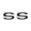 Picture of 1969-1972 Camaro Front Fender Emblem, “SS”, Black, Sold as a Pair