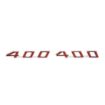 Picture of 1967-1969 Firebird Hood Emblem, “400”, Sold as a Pair