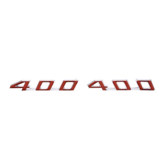 Picture of 1967-1969 Firebird Hood Emblem, “400”, Sold as a Pair
