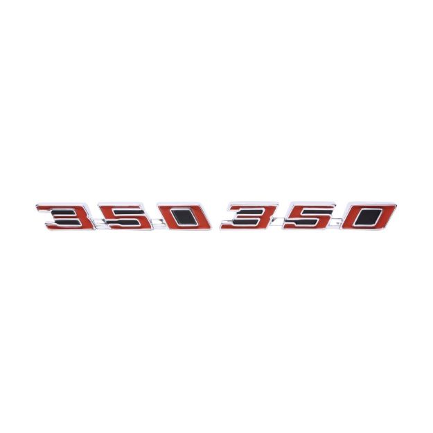 Picture of 1968-1969 Firebird Hood Emblem, “350”, Sold as a Pair