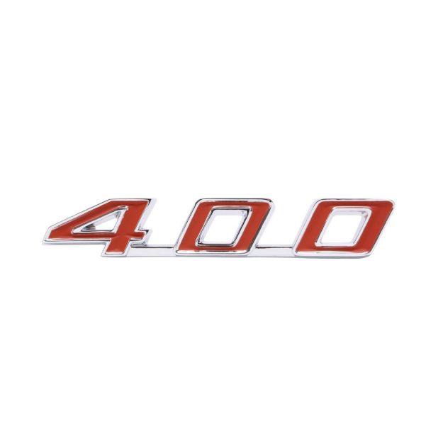 Picture of 1967-1969 Firebird Trunk Emblem, “400”, Sold as Each