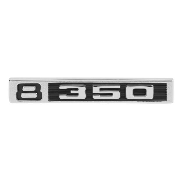 Picture of 1969-1972 Chevrolet and GMC Truck Front Fender Emblem, “8 350”, Sold as a Pair