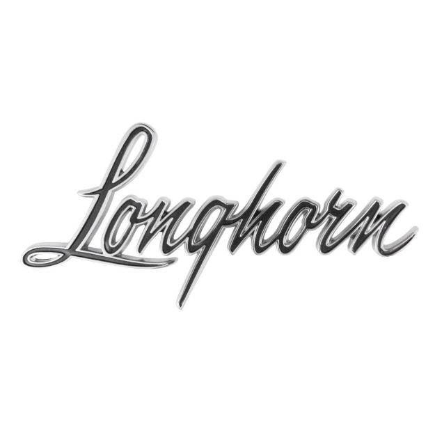 Picture of 1969-1972 Chevrolet and GMC Truck Rear Fender Emblem, “Longhorn”, Sold as a Pair