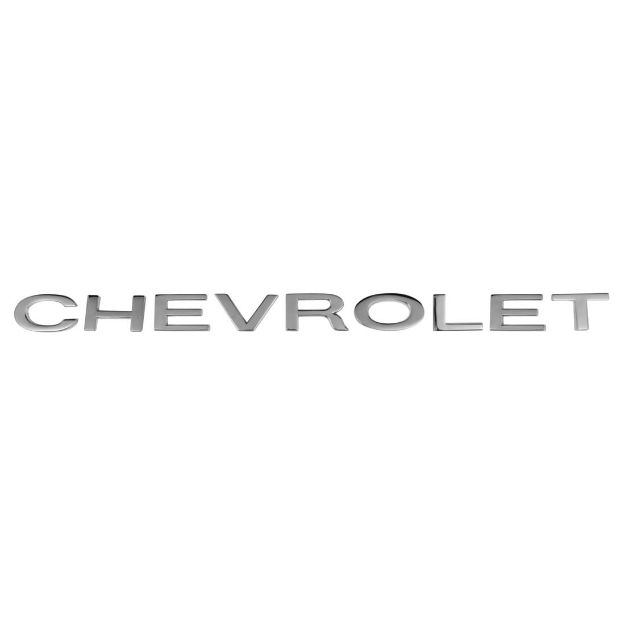 Picture of 1969-1972 Chevrolet and GMC Truck Tailgate Trim Letters, “Chevrolet” Set