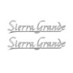Picture of 1969-1972 Chevrolet and GMC Truck Rear Quarter Emblem, “GMC Sierra Grande” Pair