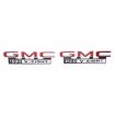 Picture of 1968-1972 GMC Truck Front Fender Emblem, “GMC 1500 V-Eight”, Sold as a Pair