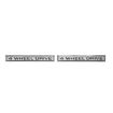 Picture of 1968-1972 GMC Truck Front Fender Emblem, “GMC 4 Wheel Drive”, Sold as a Pair