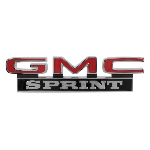 Picture of 1971-1972 GMC Truck Front Fender Emblem, “GMC Sprint”, Sold as a Pair