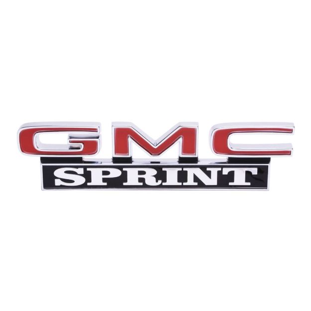 Picture of 1971-1972 GMC Truck Tailgate Emblem, “GMC Sprint”, Sold as Each