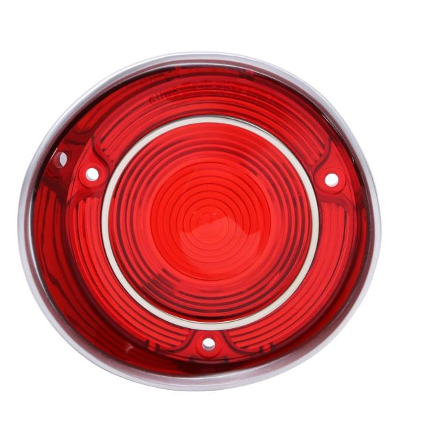 Picture of 1971 Malibu & "SS" Driver Side Tail Light Lens with Trim, Sold as Each