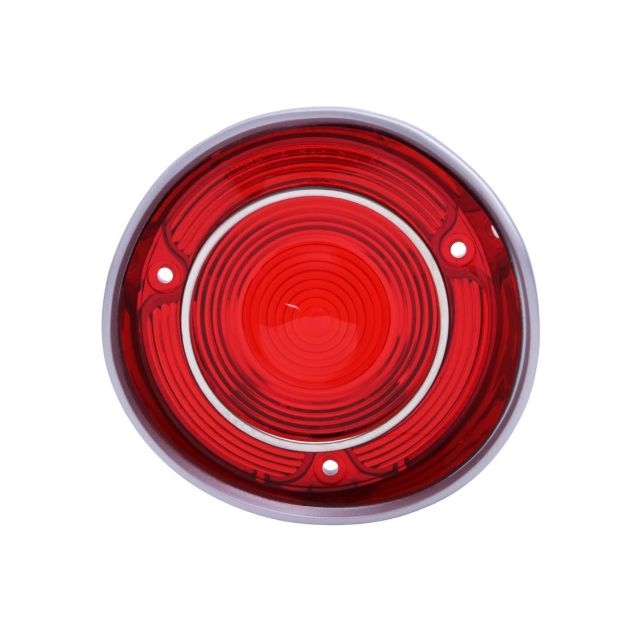 Picture of 1971 Malibu & "SS" Passenger Side Tail Light Lens with Trim, Sold as Each