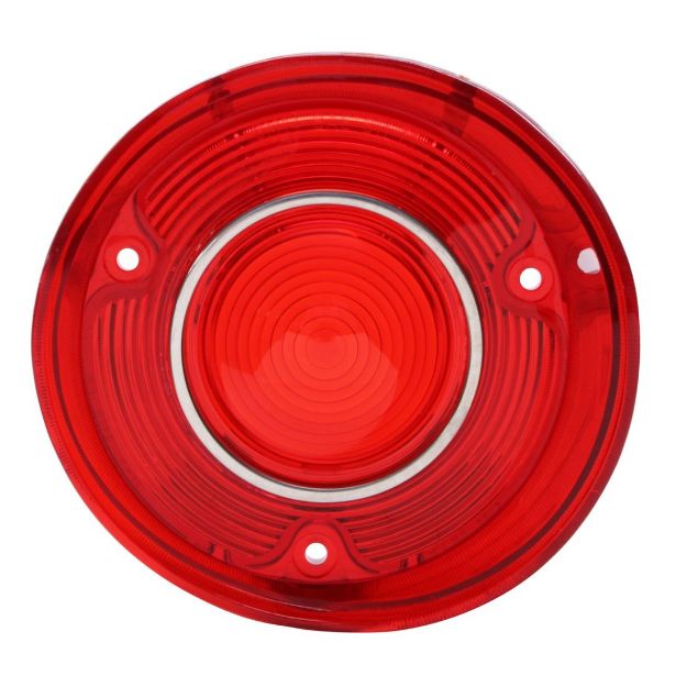 Picture of 1972 Malibu & "SS" Passenger Side Tail Light Lens with Trim, Sold as Each