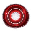Picture of 1971 Malibu & "SS" Driver Side Back Up Light Lens with Trim, Sold as Each