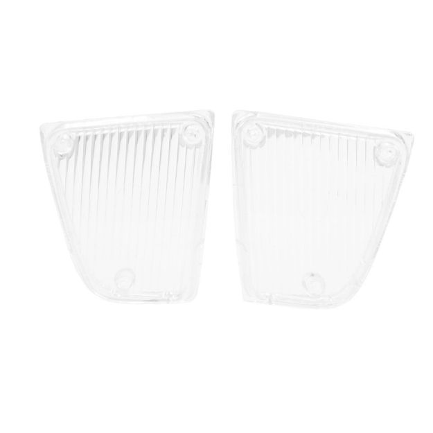 Picture of 1970-1971 Corvette Parking Light Lens, Clear, Sold as a Pair
