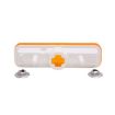 Picture of 1974-1977 Camaro Driver/Passenger Dark Amber Front Marker Light Assembly Pair