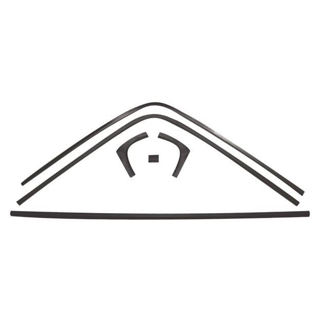 Picture of 1969 Dodge Daytona and Charger 500 Interior Rear Window Trim, 6 Piece Set