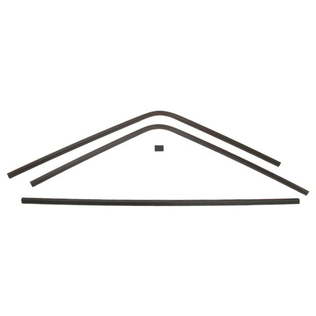 Picture of 1968-1970 Dodge Charger Interior Rear Window Trim, 4 Piece Set Does Not Include Lower Corners