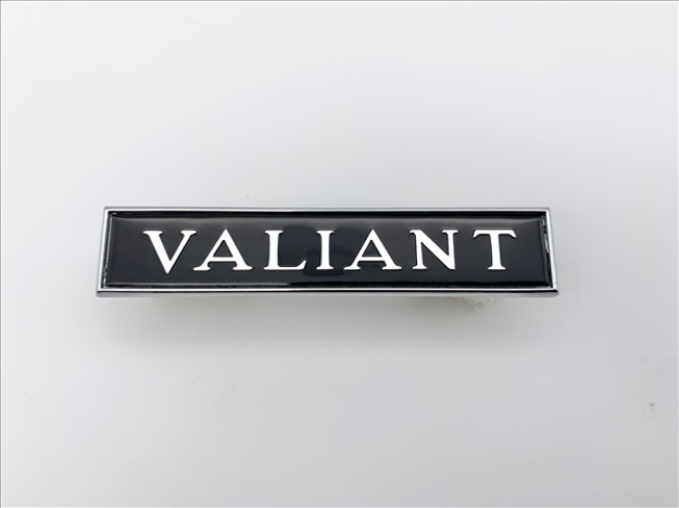 Picture of 1970-1971 Plymouth Duster & Valiant Fender Emblem - 2-Pin Mount for Secure Installation
