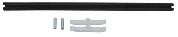 Picture of 1966-1970 Mopar B-Body Glass Channel Weatherstripping - U-Shaped Seal for Door Glass & Quarter Pop-Out Glass