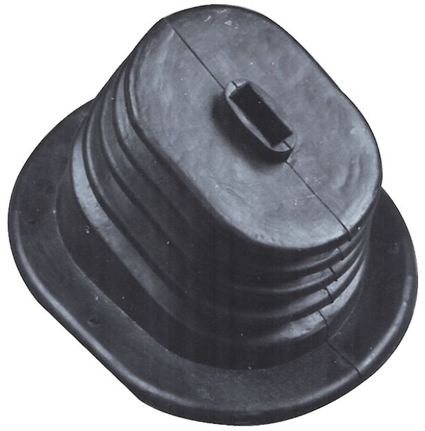 Picture of 1970 Mopar B-Body Lower Shifter Boot - For Use with Trim Ring #MM1101