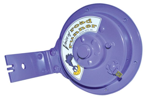 Picture of 1969-1970 Plymouth Road Runner Purple BEEP BEEP Horn w/Voice of RR Decal