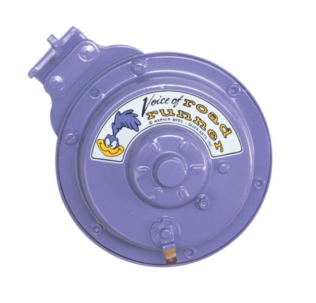 Picture of 1971-1974 Plymouth Road Runner "BEEP BEEP" Purple Horn - Short Bracket, OEM-Style Reproduction
