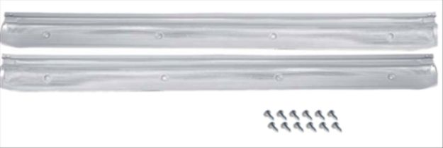 Picture of 1968-1970 Mopar B-Body 2-Door Sill Plates Set - Includes Mounting Screws (Driver & Passenger Side Pair)