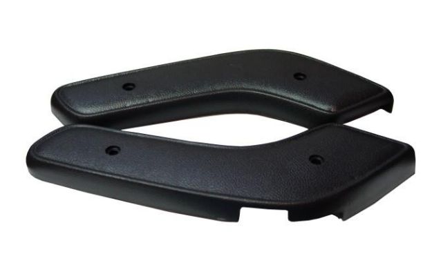 Picture of 1971-1974 Mopar B-Body Bench Seat Hinge Covers - Pair Black