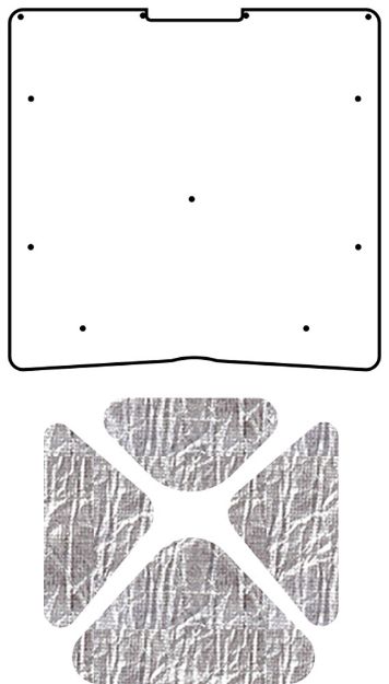 Picture of 1968-1972 Chevrolet Nova AcoustiHood Under-Hood Insulation and Sound Barrier Kit